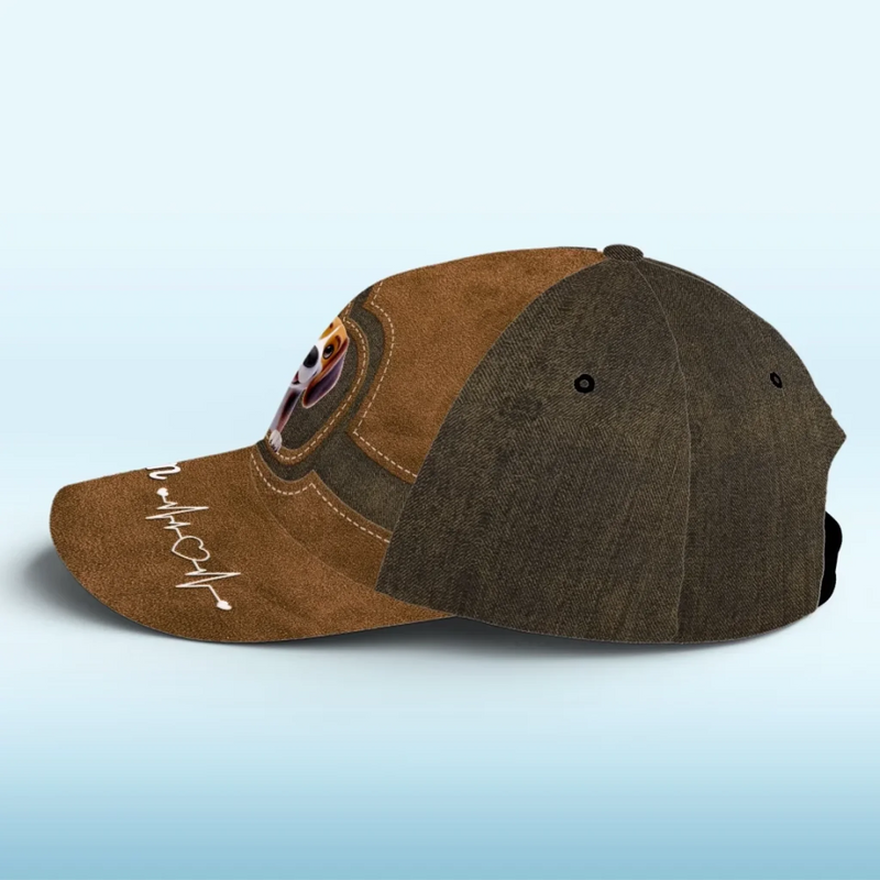 Happiness Comes With Fur - Dog Personalized Custom Hat, All Over Print Classic Cap - Gift For Pet Owners, Pet Lovers