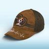 Happiness Comes With Fur - Dog Personalized Custom Hat, All Over Print Classic Cap - Gift For Pet Owners, Pet Lovers