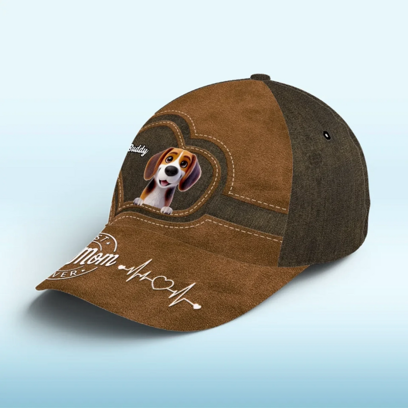 Happiness Comes With Fur - Dog Personalized Custom Hat, All Over Print Classic Cap - Gift For Pet Owners, Pet Lovers