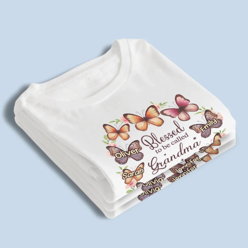 Family, Our Greatest Blessing - Family Personalized Custom Unisex T-shirt, Premium T-shirt, Hoodie - Mother's Day Gift For Mom, Grandma
