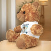 Custom Photo Snuggle Up With Love - Memorial Personalized Custom Teddy Bear Plush - Sympathy Gift For Pet Owners, Pet Lovers