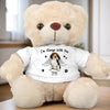 Custom Photo In Heaven, You Run Free - Memorial Personalized Custom Teddy Bear Plush - Sympathy Gift For Pet Owners, Pet Lovers