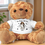 Custom Pet Photo Memorial Gifts for Dog Lovers - Personalized Teddy Bear Plush