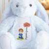 Joy Is In The Little Things - Family Personalized Custom Easter Bunny Plush - Gift For Family Members