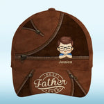 Custom Name Dad Gifts from Kids - Personalized Classic Cap
