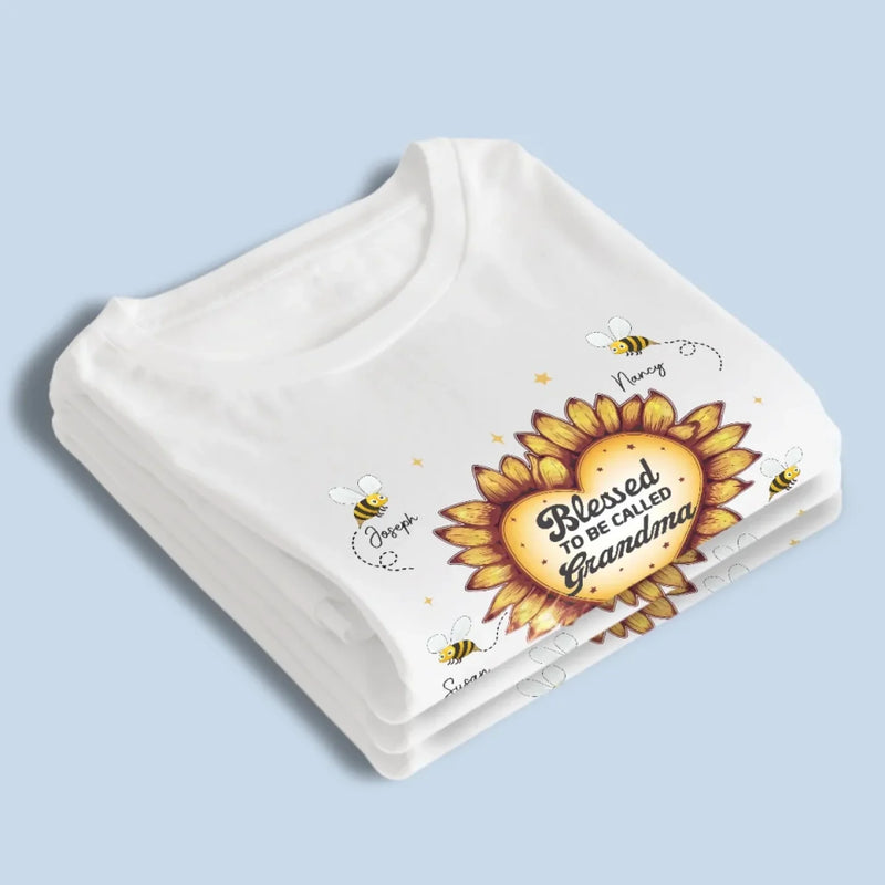 My Heart Belongs To Grandma - Family Personalized Custom Unisex T-shirt, Premium T-shirt, Hoodie - Mother's Day Gift For Mom, Grandma