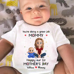 Custom Name Mother's Day Gifts for Mommy - Personalized Baby Onesies