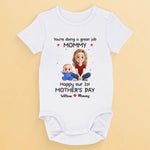 Custom Name Mother's Day Gifts for Mommy - Personalized Baby Onesies