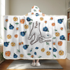 Holding Hands Is A Reminder That We Are All Connected - Family Personalized Custom 3D Inflated Effect Printed Snuggle Blanket, Hoodie Blanket - Gift For Family Members