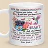 Your Love Guides Me Still - Memorial Personalized Custom Mug - Sympathy Gift For Family Members