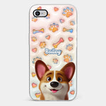 Custom Name Saint Bernard Dog Gifts for Pet Lovers - Personalized Phone Case