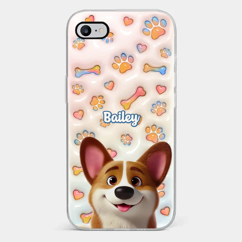 Custom Name Saint Bernard Dog Gifts for Pet Lovers - Personalized Phone Case