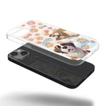 Custom Name Saint Bernard Dog Gifts for Pet Lovers - Personalized Phone Case