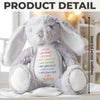 Little Bunny, Big Love - Family Personalized Custom Easter Bunny Plush - Easter Gift For Family Members