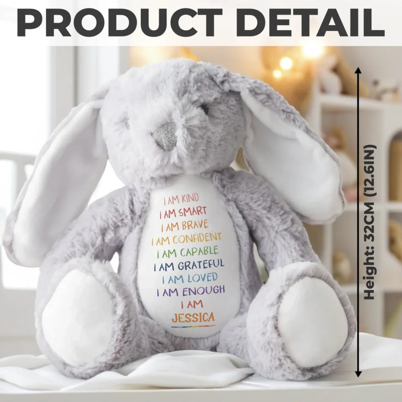 Little Bunny, Big Love - Family Personalized Custom Easter Bunny Plush - Easter Gift For Family Members