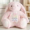 Little Bunny, Big Love - Family Personalized Custom Easter Bunny Plush - Easter Gift For Family Members