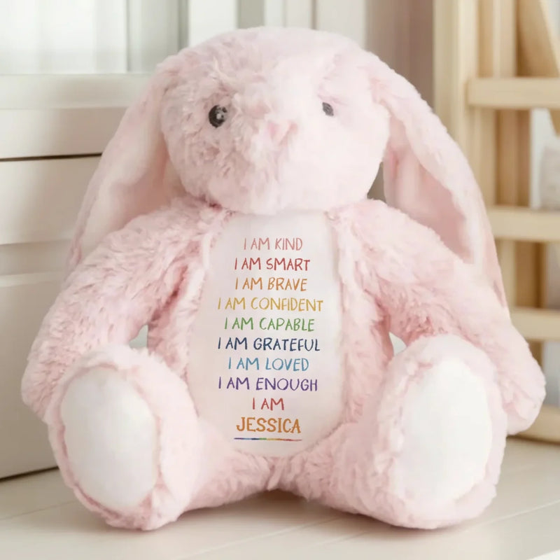 Little Bunny, Big Love - Family Personalized Custom Easter Bunny Plush - Easter Gift For Family Members