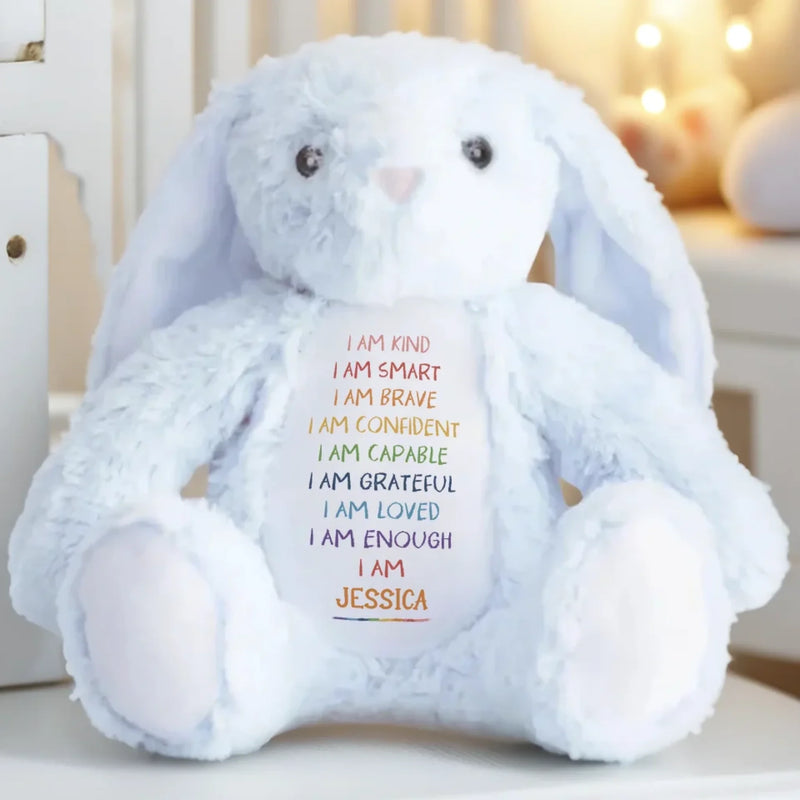 Little Bunny, Big Love - Family Personalized Custom Easter Bunny Plush - Easter Gift For Family Members