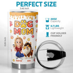 Custom Name Dog Mom Gifts for Women - Personalized Tumbler