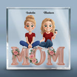 Custom Name Mom Gifts for Women - Personalized Shaped Acrylic Plaque