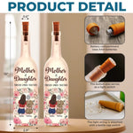 Custom Name Mother Daughter Gifts - Personalized Bottle Lamp