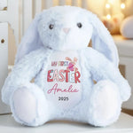 Custom Name My First Easter Gifts for Baby - Personalized Bunny Plush