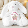 A Bunny Hug From Grandma’s Heart - Family Personalized Custom Easter Bunny Plush - Easter Gift For Baby Kids, Newborn Baby