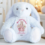 Custom Name My First Easter Gifts for Baby - Personalized Bunny Plush
