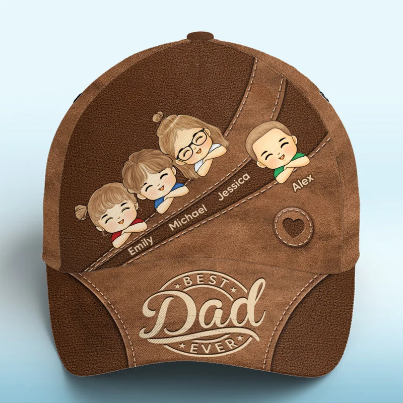 Forever Grateful, Always Loved - Family Personalized Custom Hat, All Over Print Classic Cap - Gift For Family Members