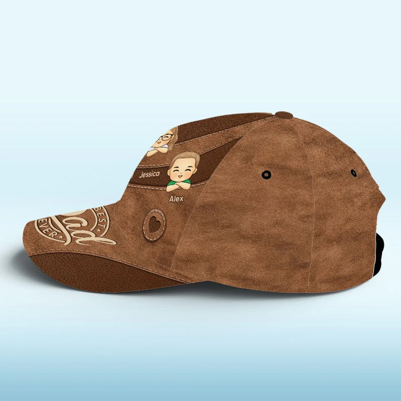 Forever Grateful, Always Loved - Family Personalized Custom Hat, All Over Print Classic Cap - Gift For Family Members