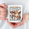 Woof You Forever, Mom - Dog Personalized Custom Mug - Mother's Day, Gift For Pet Owners, Pet Lovers