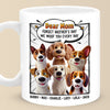 Woof You Forever, Mom - Dog Personalized Custom Mug - Mother's Day, Gift For Pet Owners, Pet Lovers
