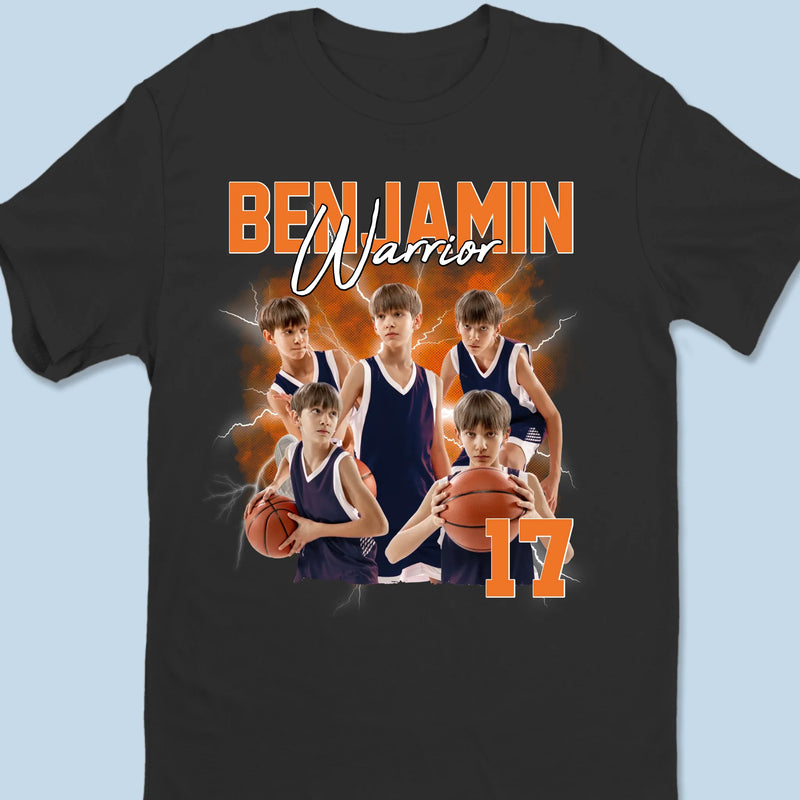 Custom Name and Number Basketball Gifts - Personalized Apparel