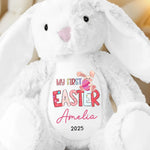 Custom Name My First Easter Gifts for Baby - Personalized Bunny Plush