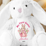Custom Name My First Easter Gifts for Baby - Personalized Bunny Plush