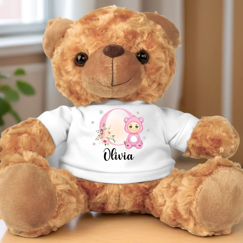 Custom Name Baby Bear Gifts - Personalized Teddy Bear Plush