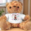 Believe In Yourself, You Are Amazing - Family Personalized Custom Teddy Bear Plush - Gift For Family Members