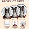 Custom Photo In My Heart, You Live On - Memorial Personalized Custom Ceramic Plate - Sympathy Gift For Pet Owners, Pet Lovers