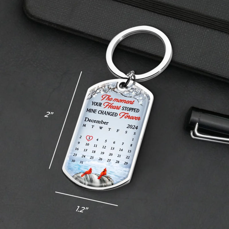Custom Photo Memorial Keepsake Gifts - Personalized Keychain