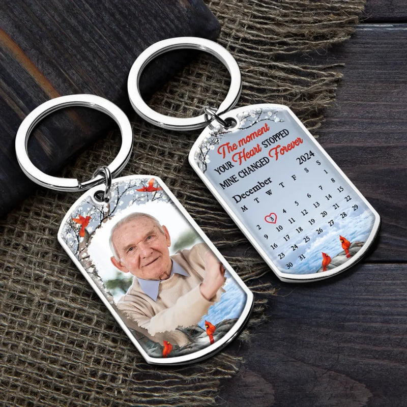 Custom Photo Memorial Keepsake Gifts - Personalized Keychain