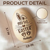 A Special Easter Memory - Family Personalized Custom Wooden Egg Shaker - Easter Gift For Baby Kids, Newborn Baby