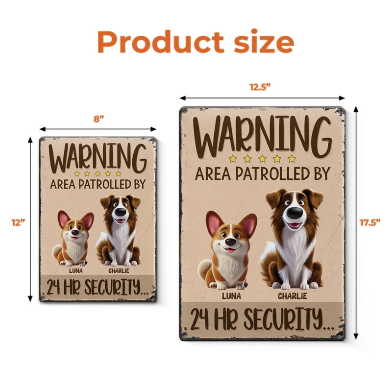 Enter With Treats Only - Dog & Cat Personalized Custom Home Decor Metal Sign - House Warming Gift For Pet Owners, Pet Lovers