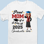 Custom Name Graduation Gifts for Moms - Personalized Apparel