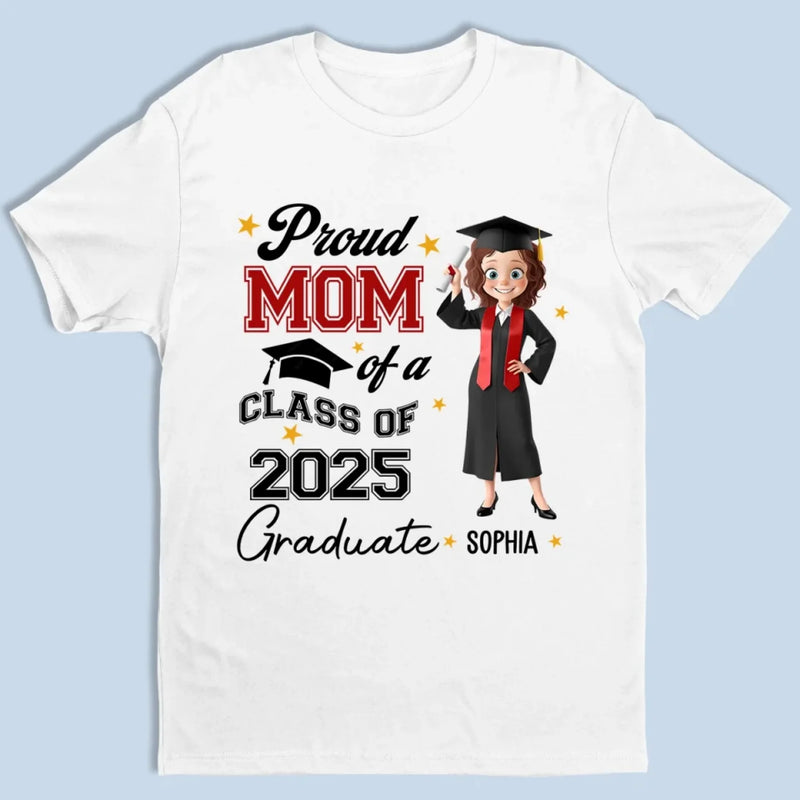Custom Name Graduation Gifts for Moms - Personalized Apparel