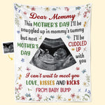 Custom Photo Mother's Day Gifts for Expecting Moms - Personalized Blanket