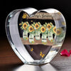 Life Is Better With Grandma - Family Personalized Custom 3D Crystal Heart Shaped - Mother's Day, Gift For Mom, Grandma
