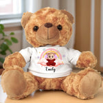 Custom Name Baby Rainbow Gifts - Personalized Teddy Bear Plush