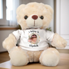 Custom Photo You’re My Sunshine - Family Personalized Custom Teddy Bear Plush - Gift For Family Members