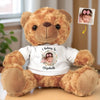 Custom Photo You’re My Sunshine - Family Personalized Custom Teddy Bear Plush - Gift For Family Members