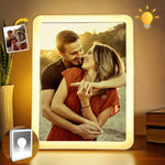 Custom Couple Photo Romantic Decor - Personalized Mirror LED Light